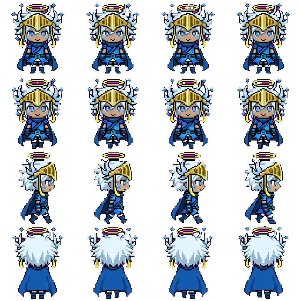 Diamond movement sprite