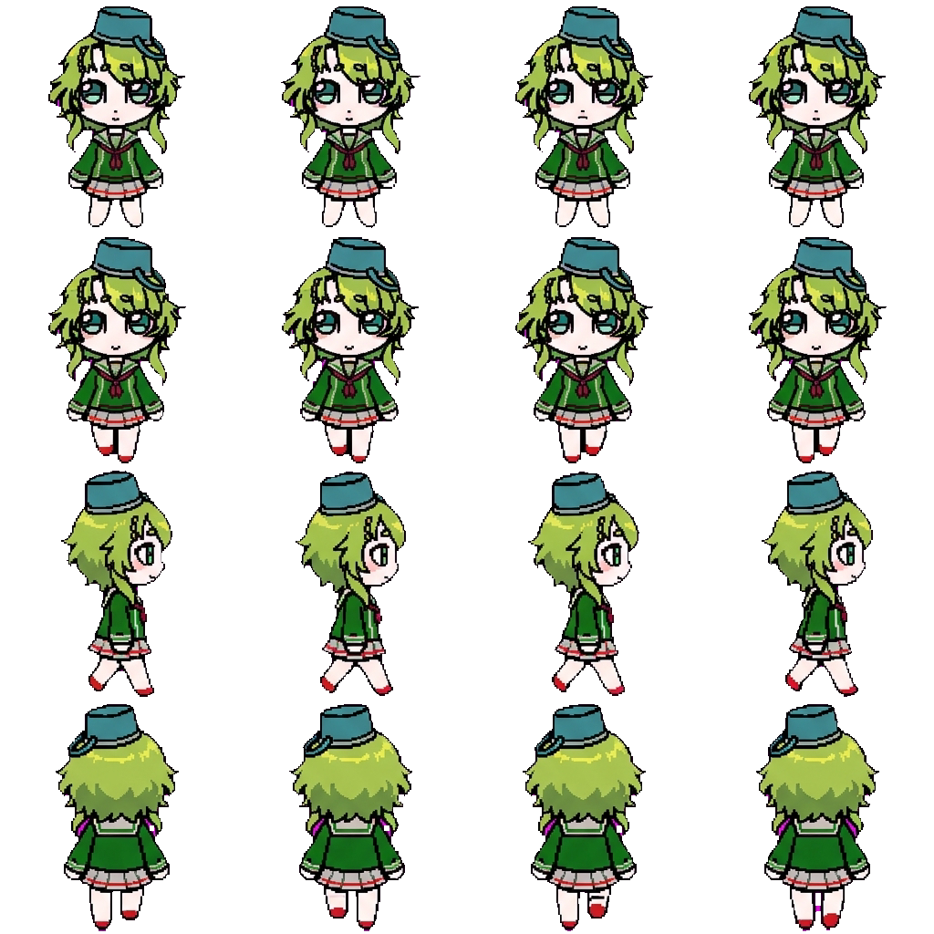 Канна Кизучи movement sprite