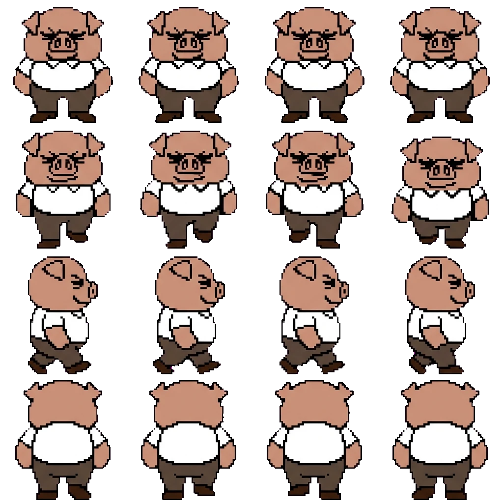 Ton movement sprite