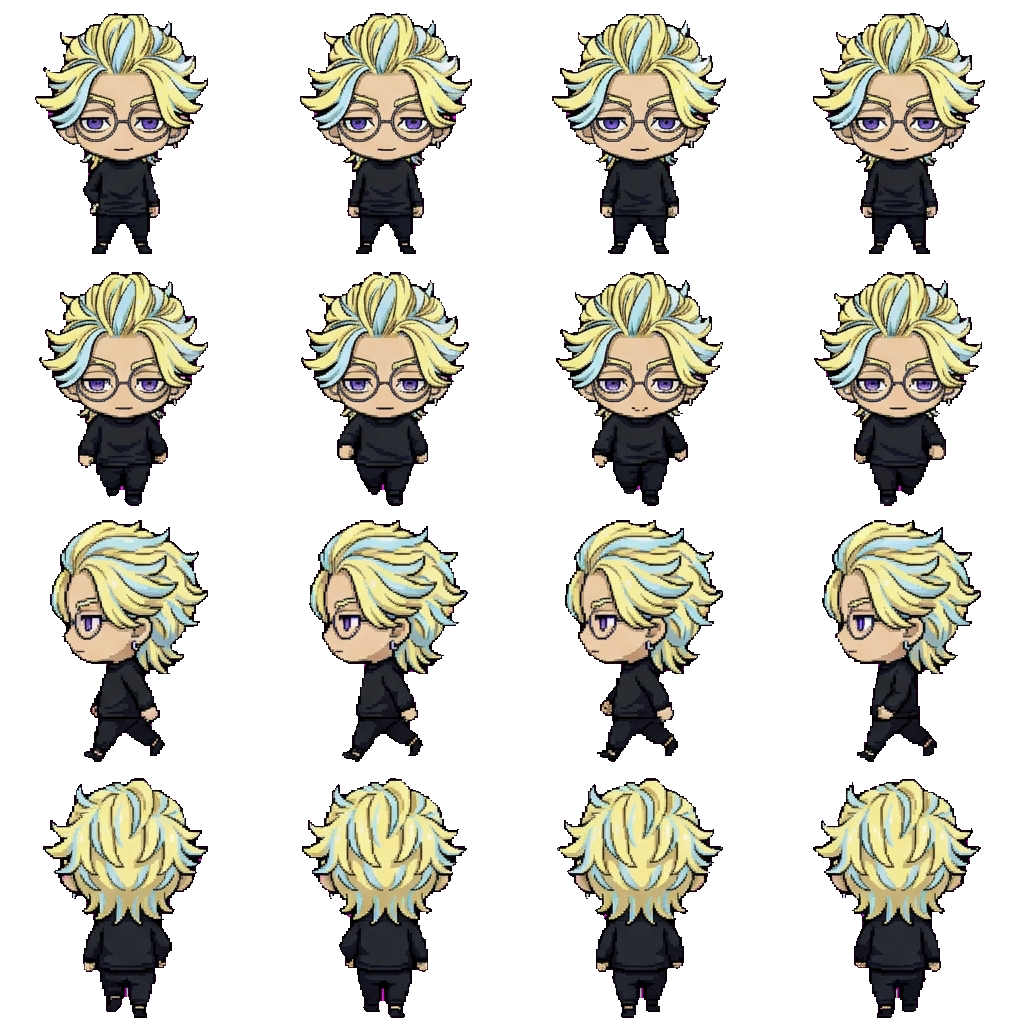 Rindo Haitani movement sprite