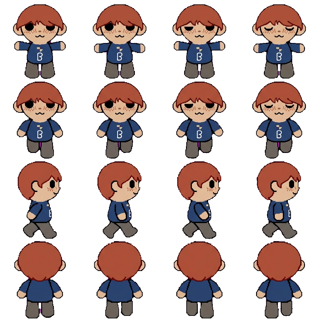 Dan movement sprite