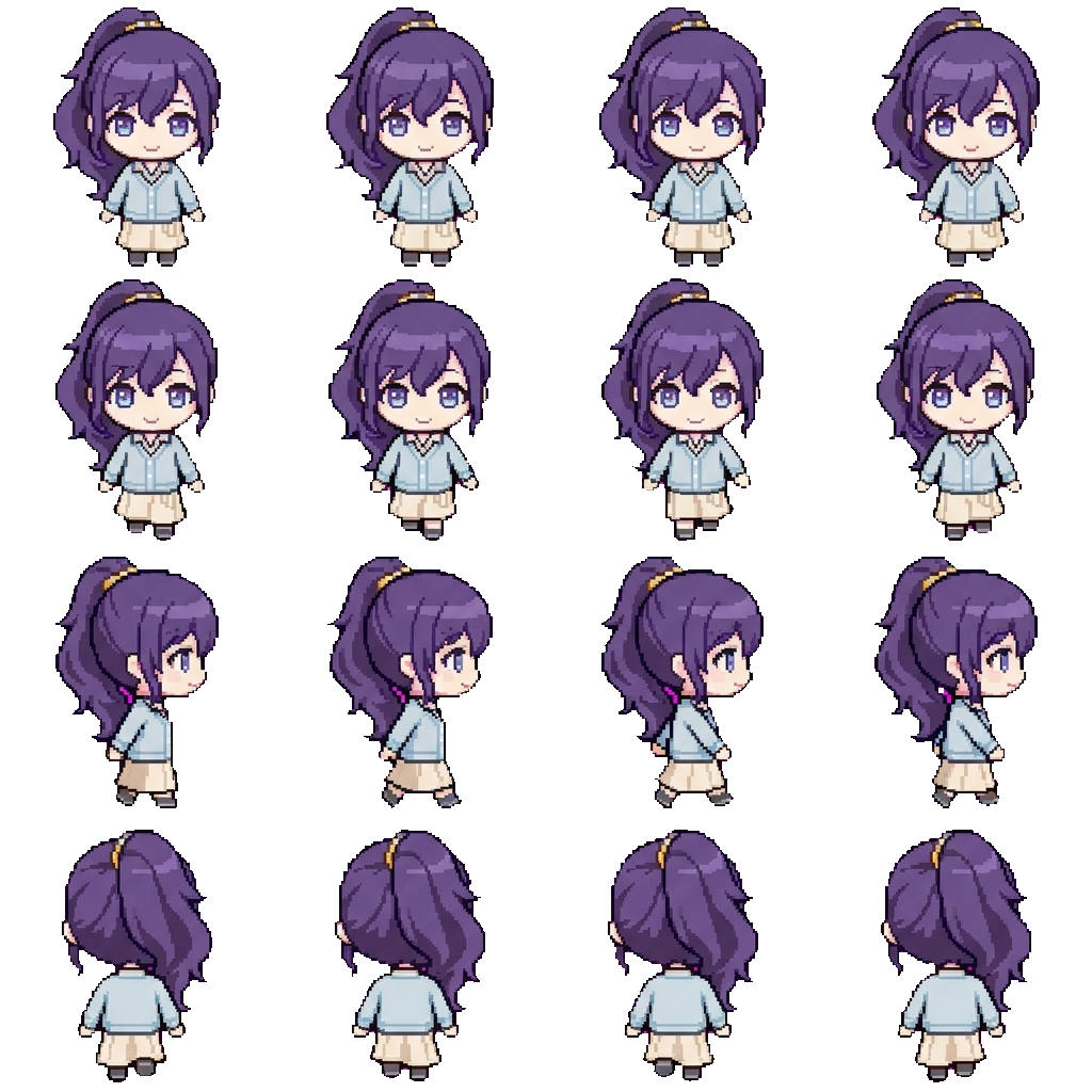 Mafuyu movement sprite