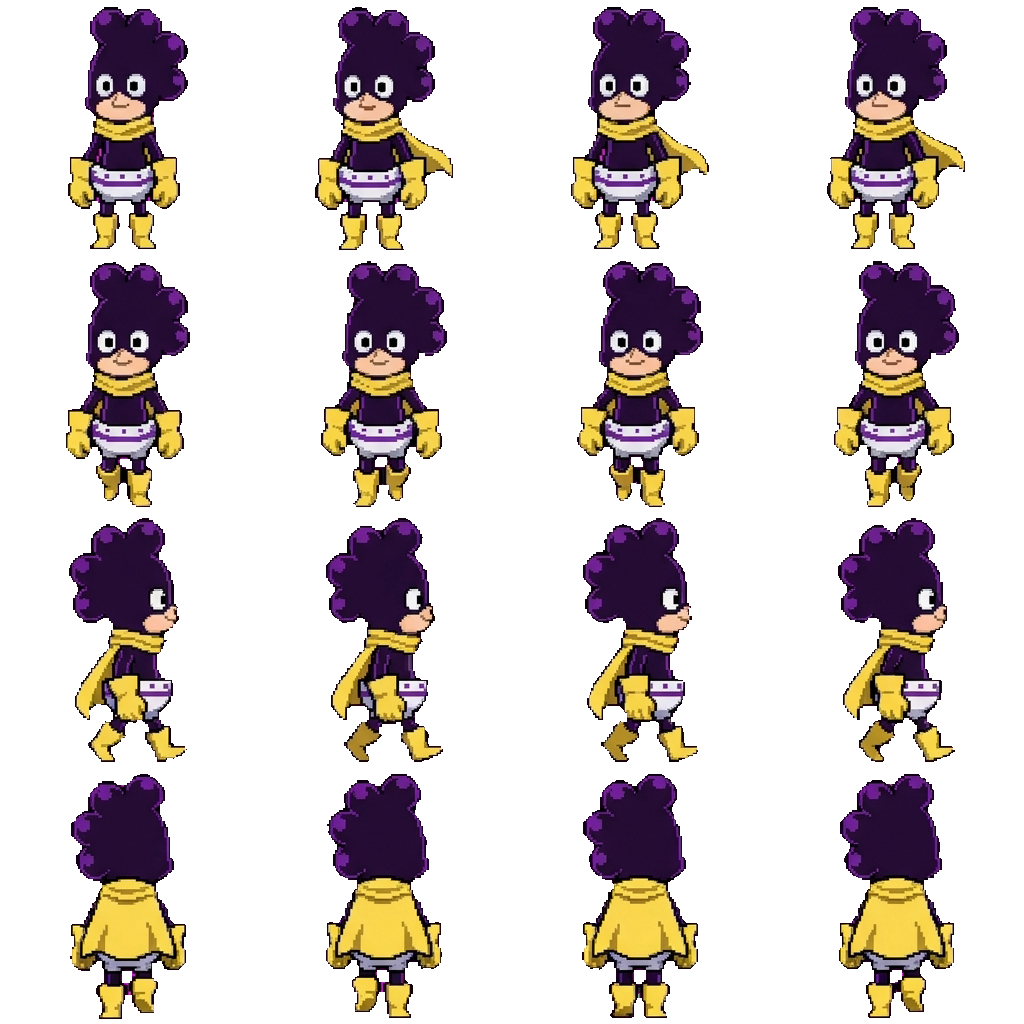 Mineta movement sprite