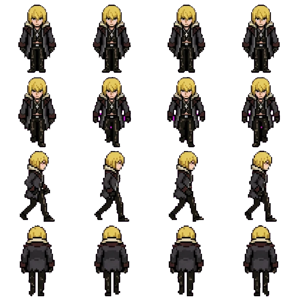 Mihael keehl movement sprite