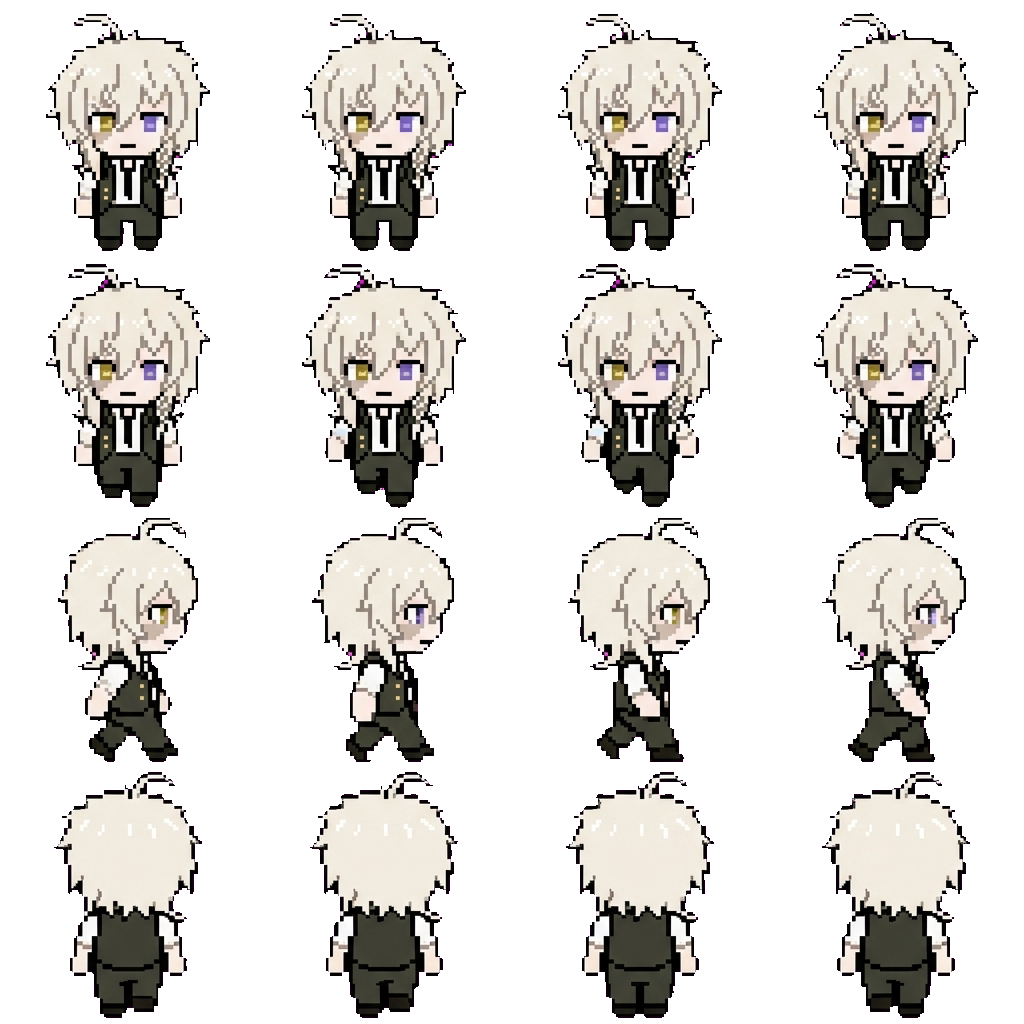 Harumi movement sprite
