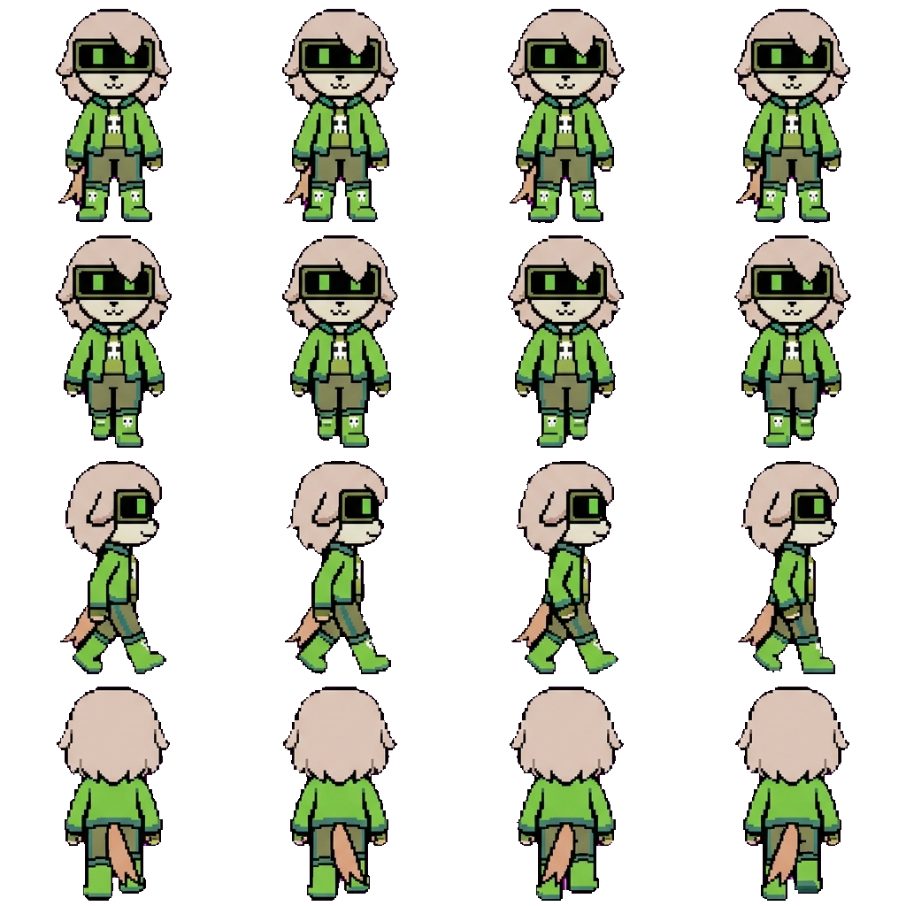 belle movement sprite