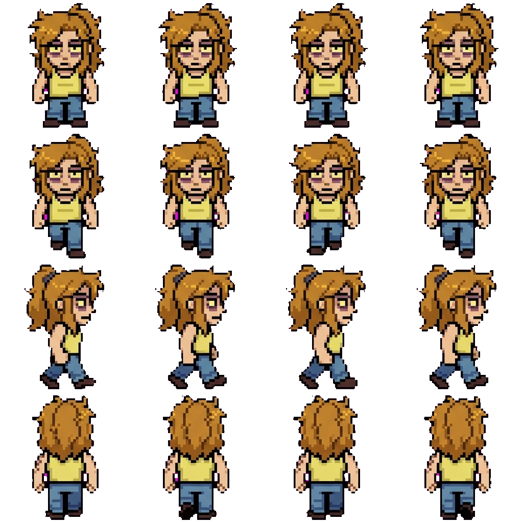 Milo movement sprite