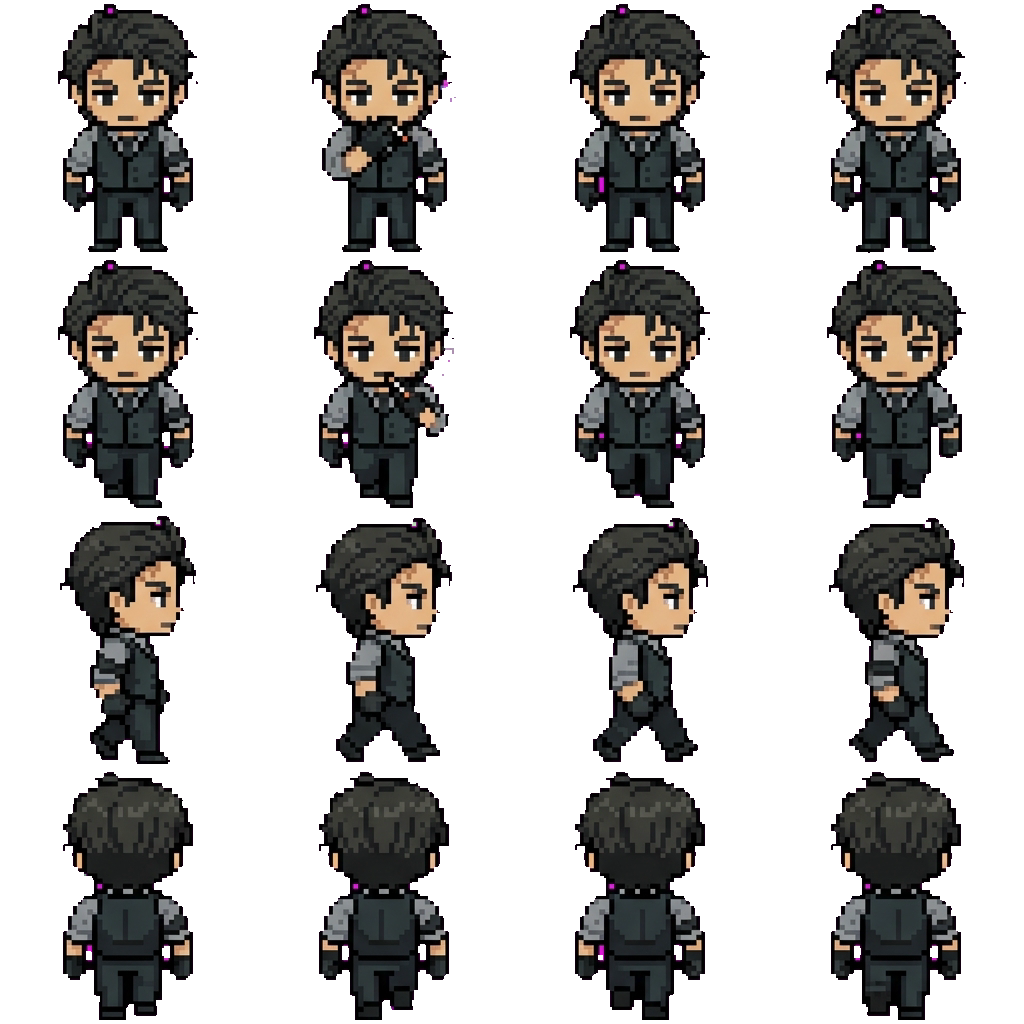 Vincent movement sprite