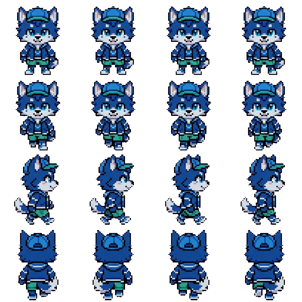 Kaito movement sprite