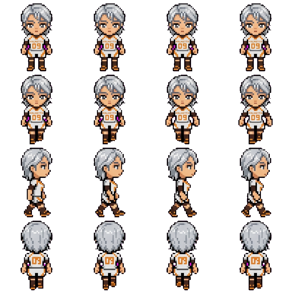 Рене movement sprite