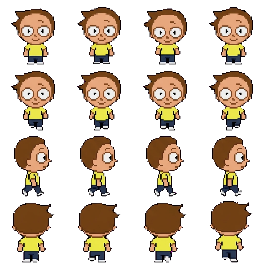 Morty movement sprite
