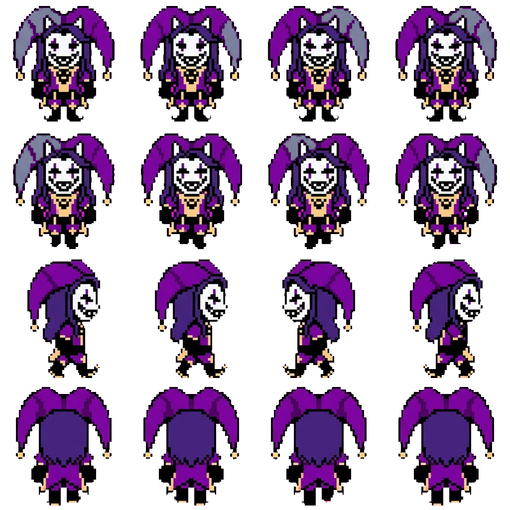 Jester movement sprite