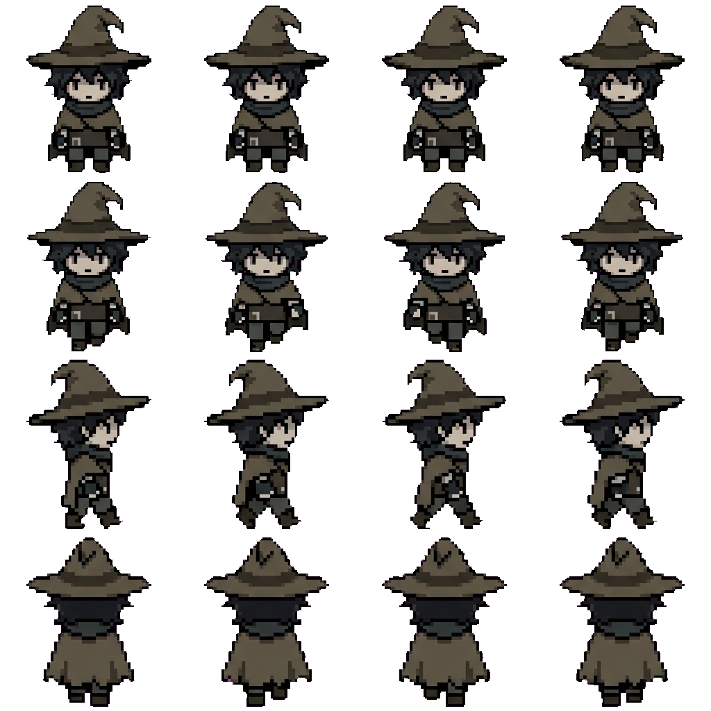 Azure movement sprite