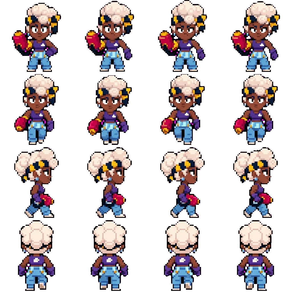 Maisie movement sprite