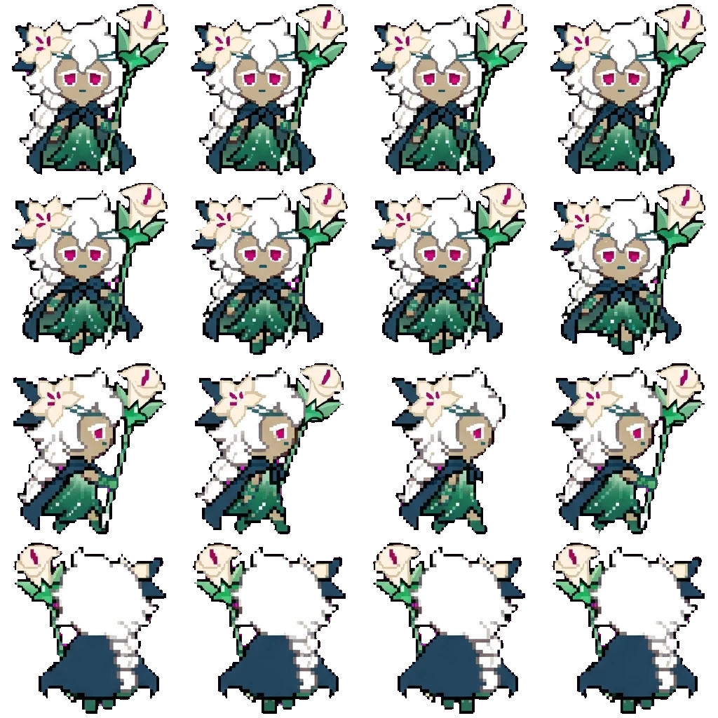 White Lily movement sprite