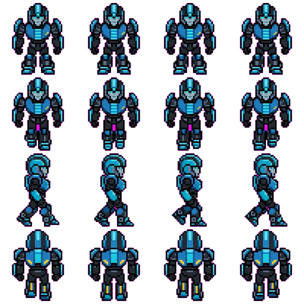 Chromia movement sprite