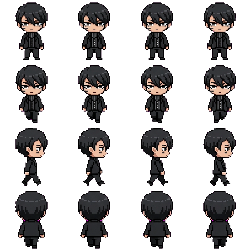Mudano Naito movement sprite