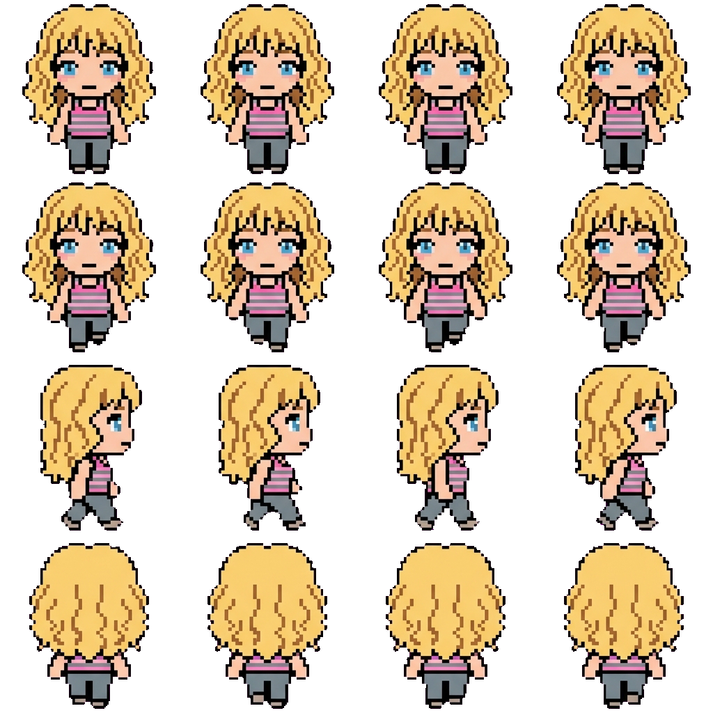 Vega movement sprite
