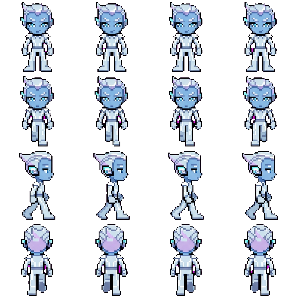 Captain movement sprite