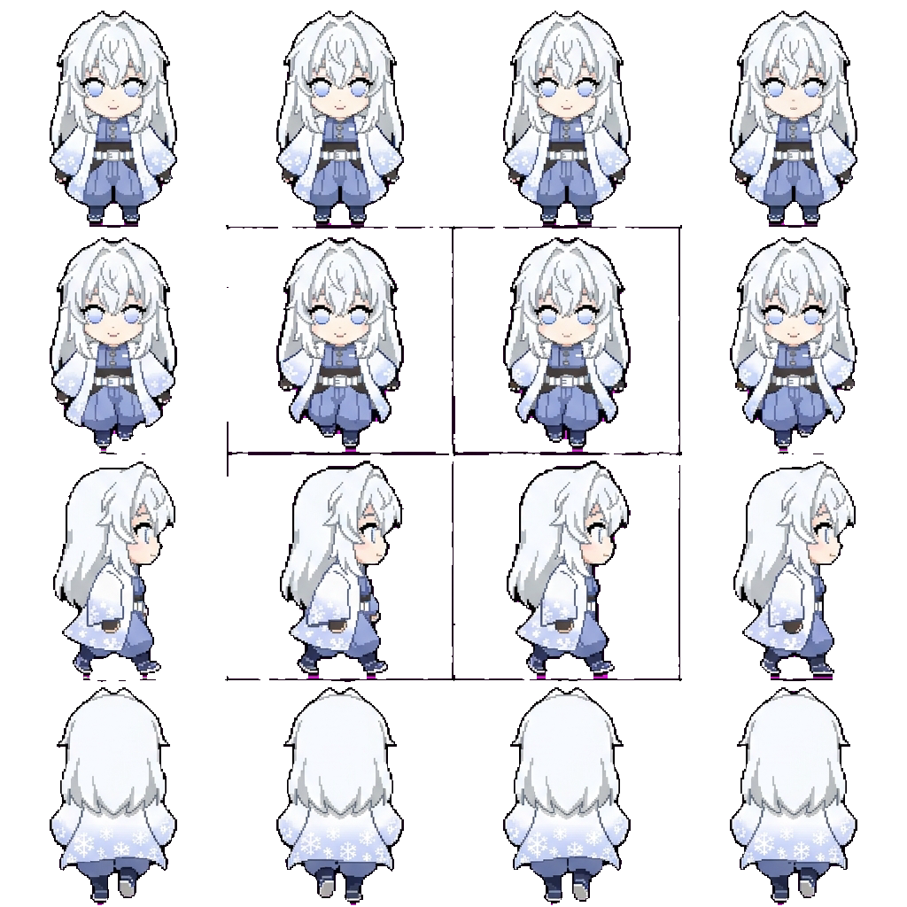 Yukihime movement sprite