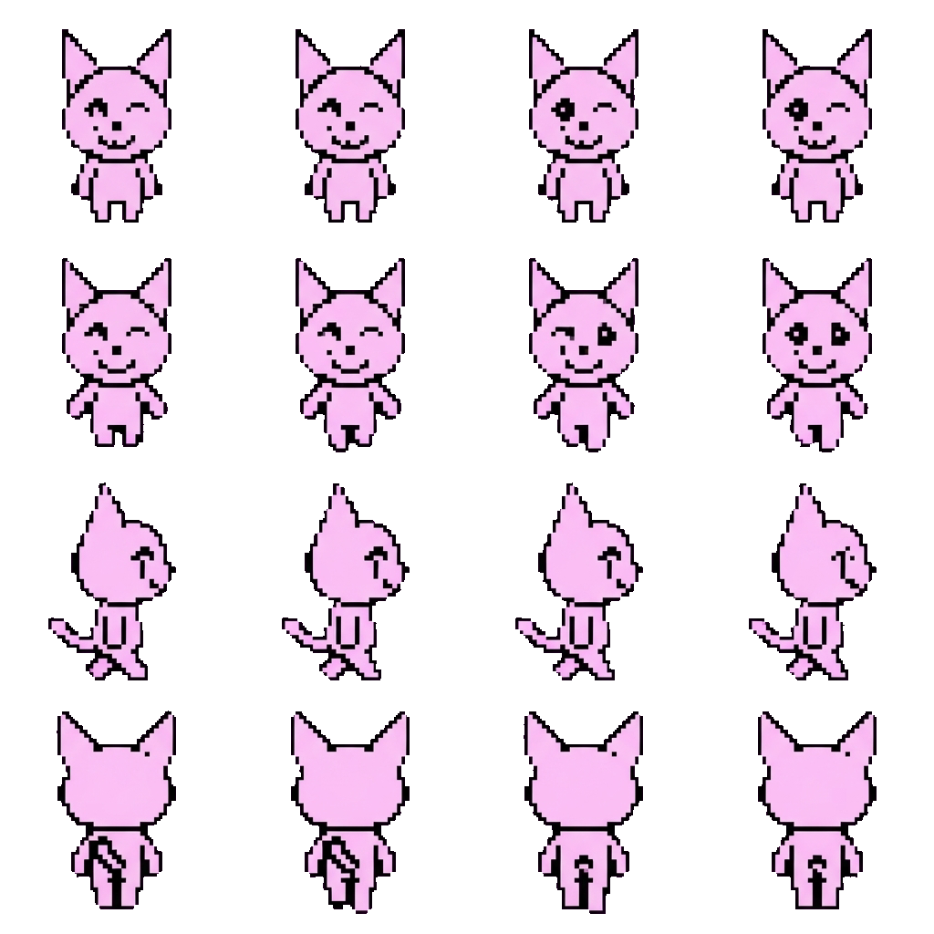 Germic movement sprite