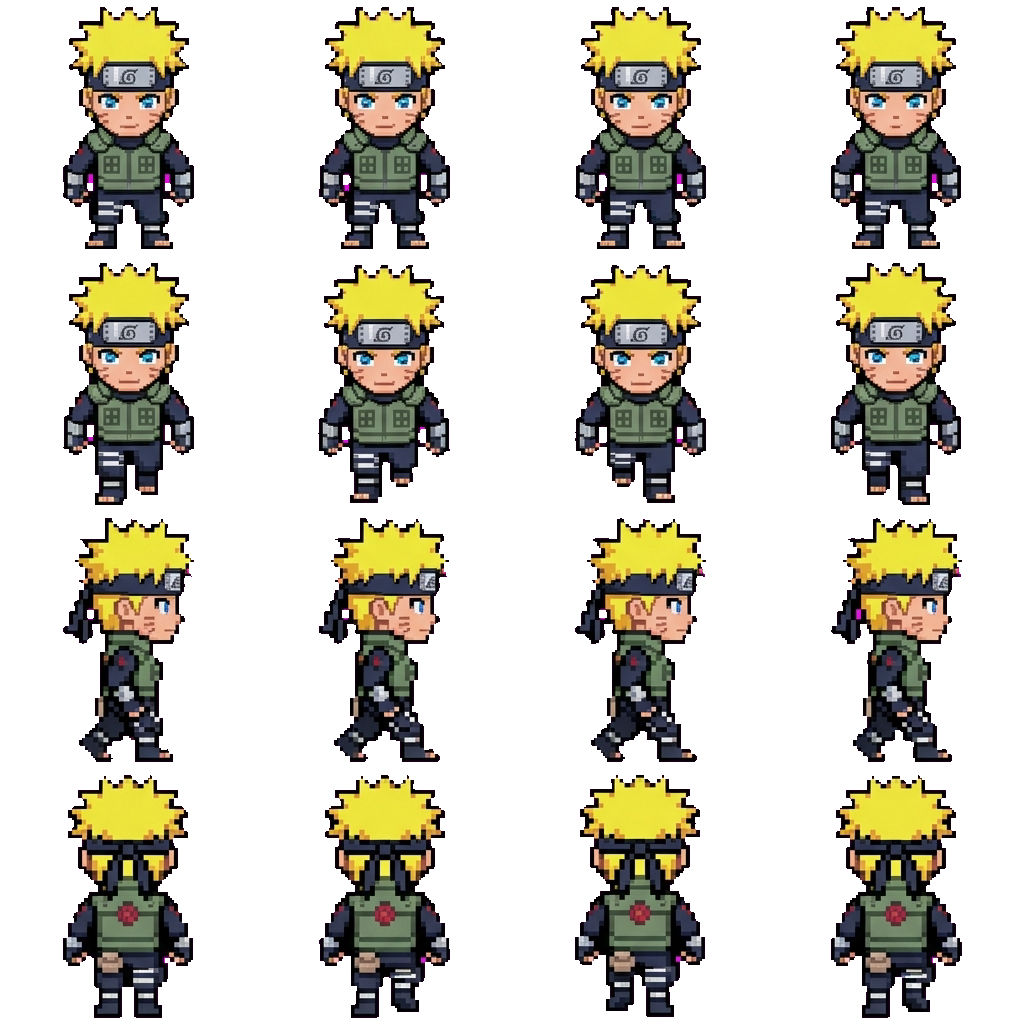 Naruto movement sprite