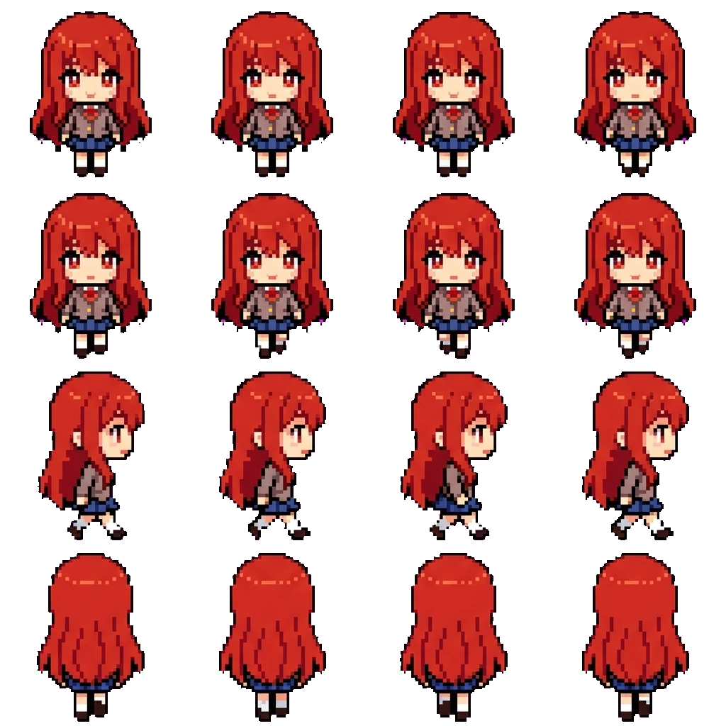 Flame movement sprite