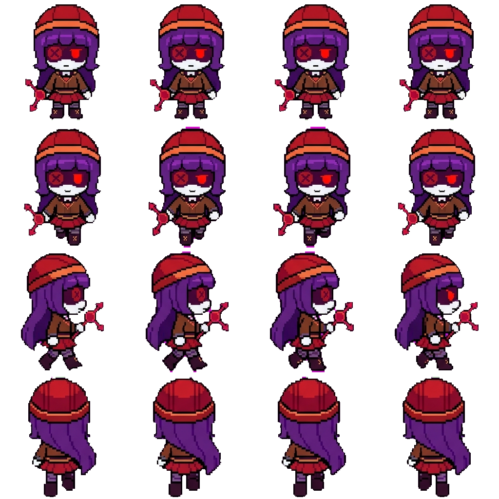 Doll movement sprite