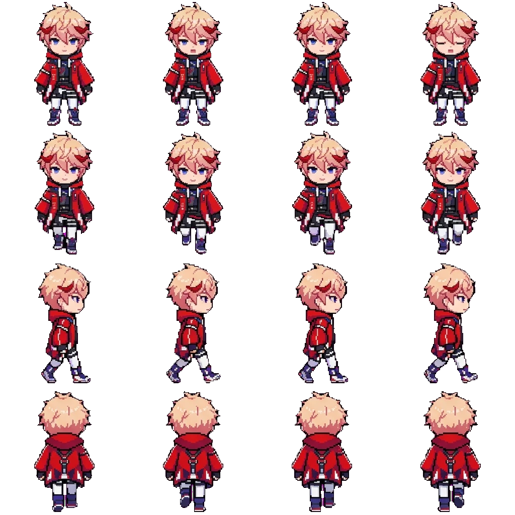 Seraph dazzlegarden movement sprite
