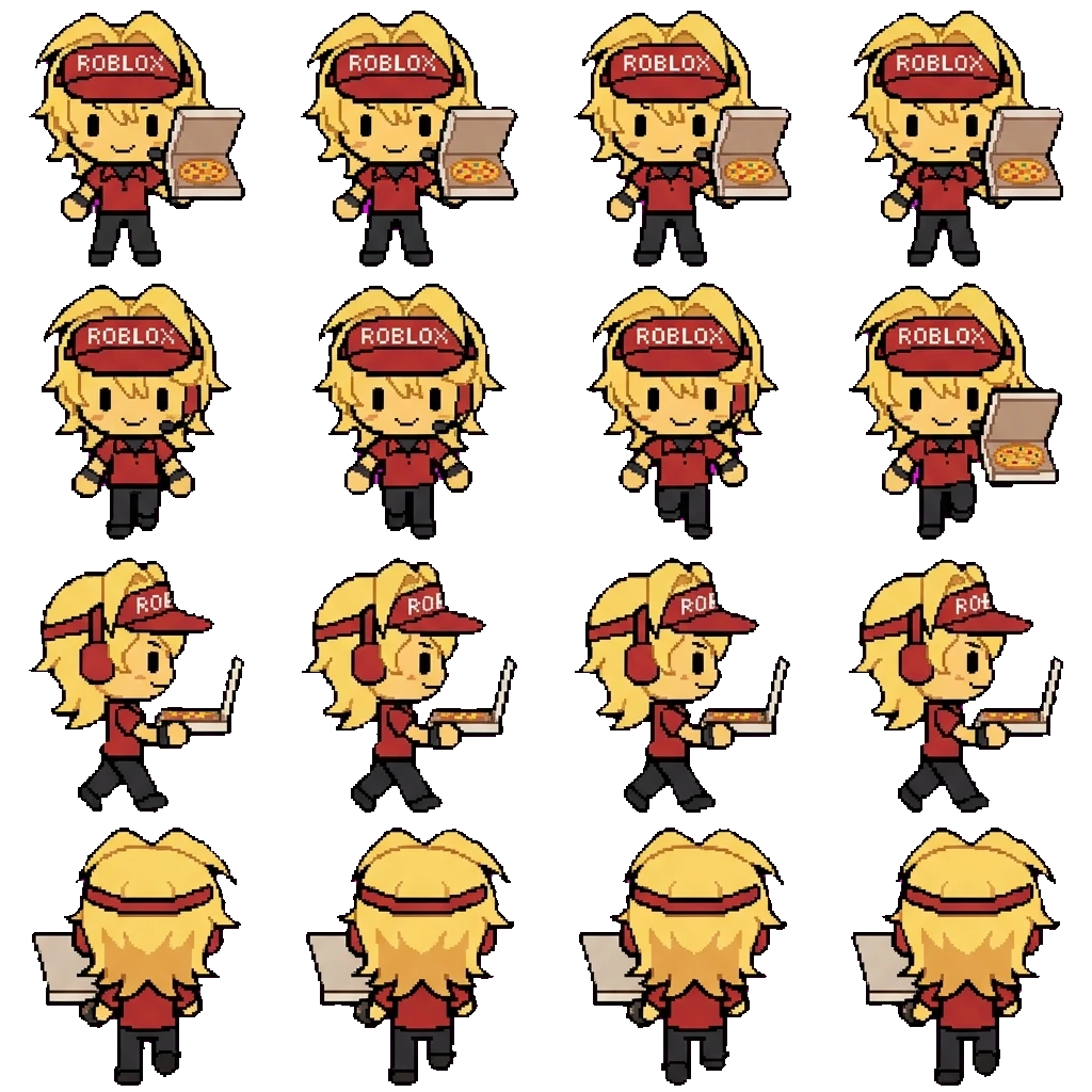 Elliot movement sprite