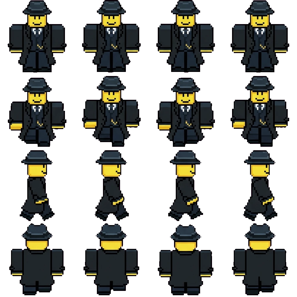 Mafioso movement sprite
