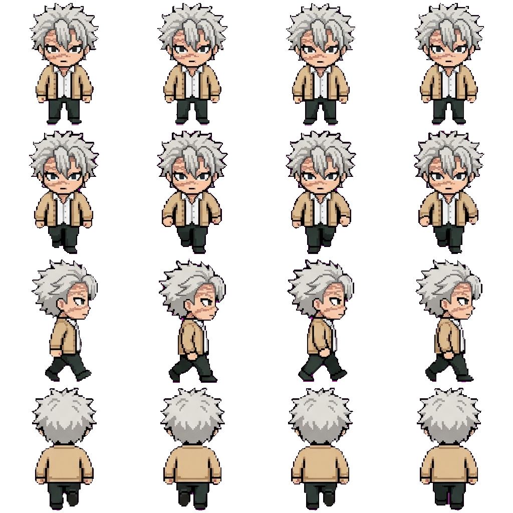 Sanemi Shinazugawa movement sprite