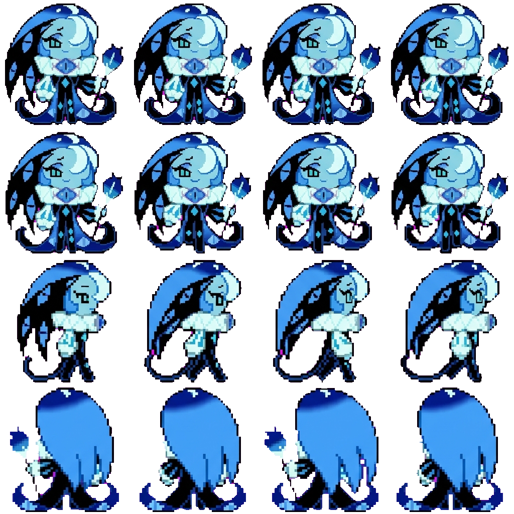 Shadow Milk Cookie movement sprite