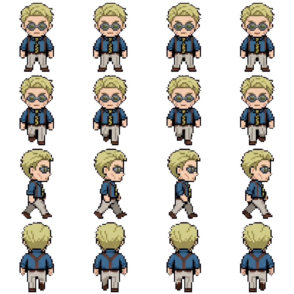 Nanami movement sprite
