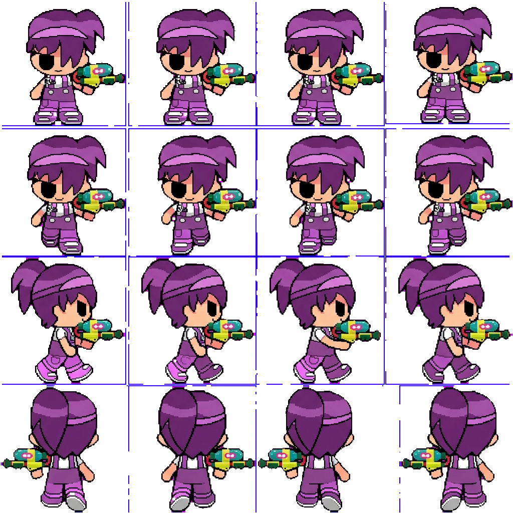 Pinkna movement sprite