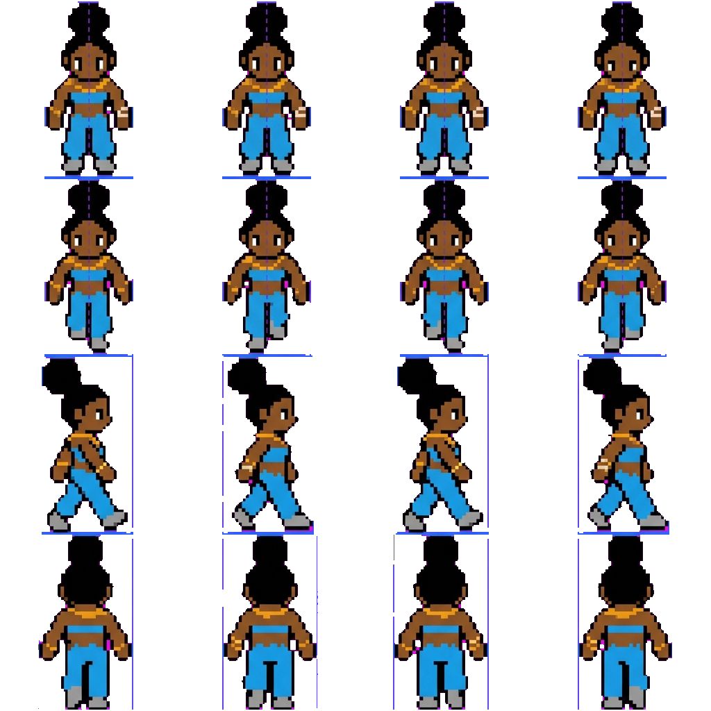 Jay movement sprite