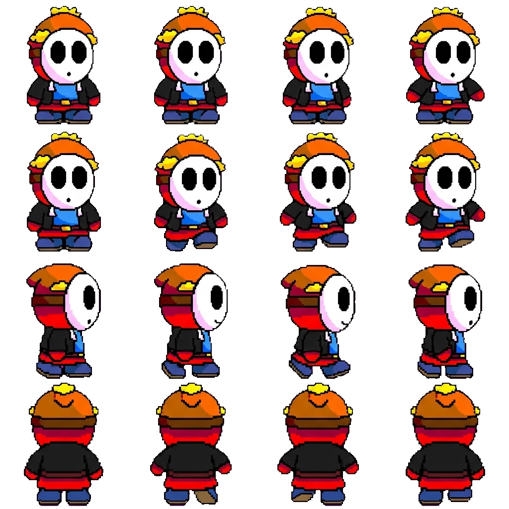 Shybert movement sprite