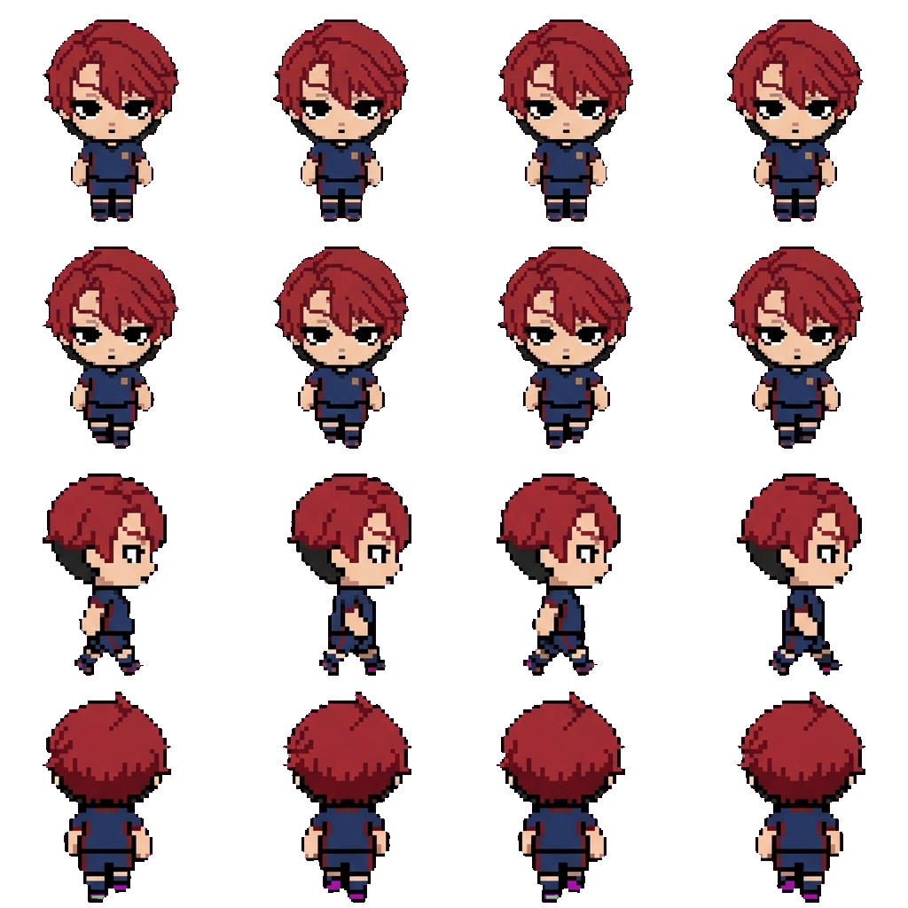 Vivian Hugo movement sprite