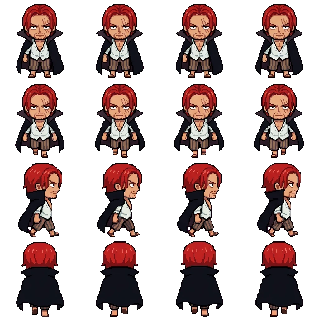 Shanks movement sprite