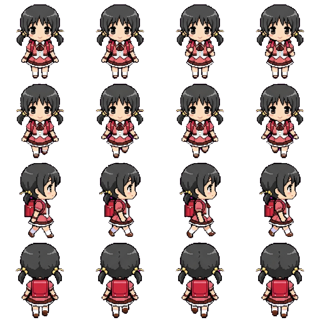 Kaai Yuki movement sprite