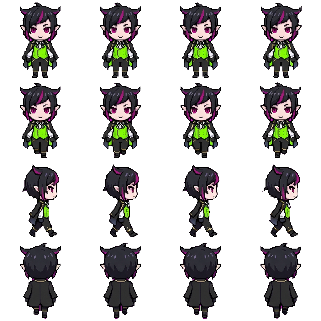 Lilia Vanrouge movement sprite