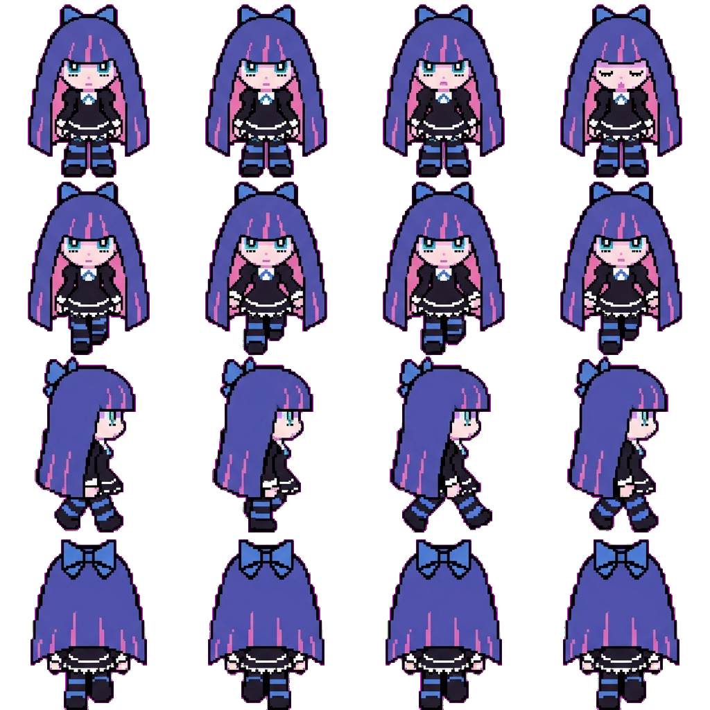 Stocking movement sprite