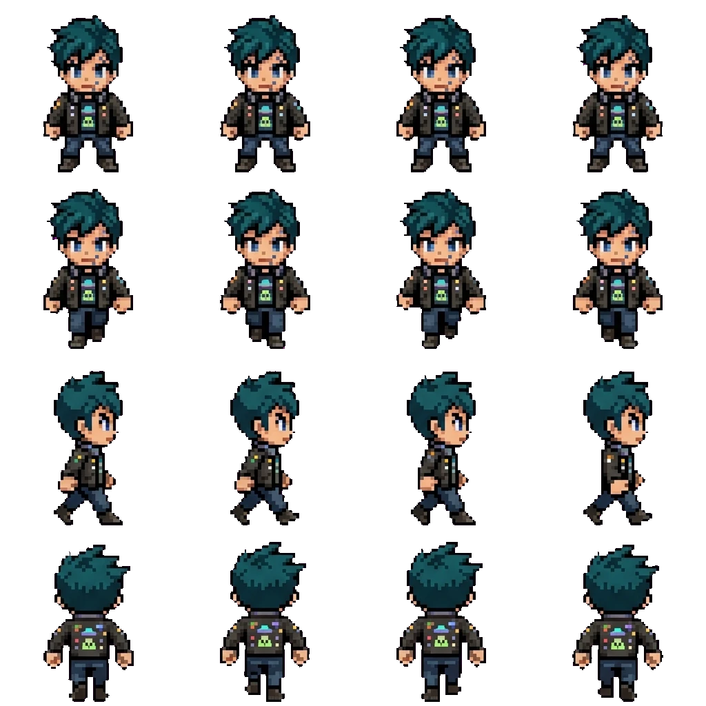 Orion Reed movement sprite