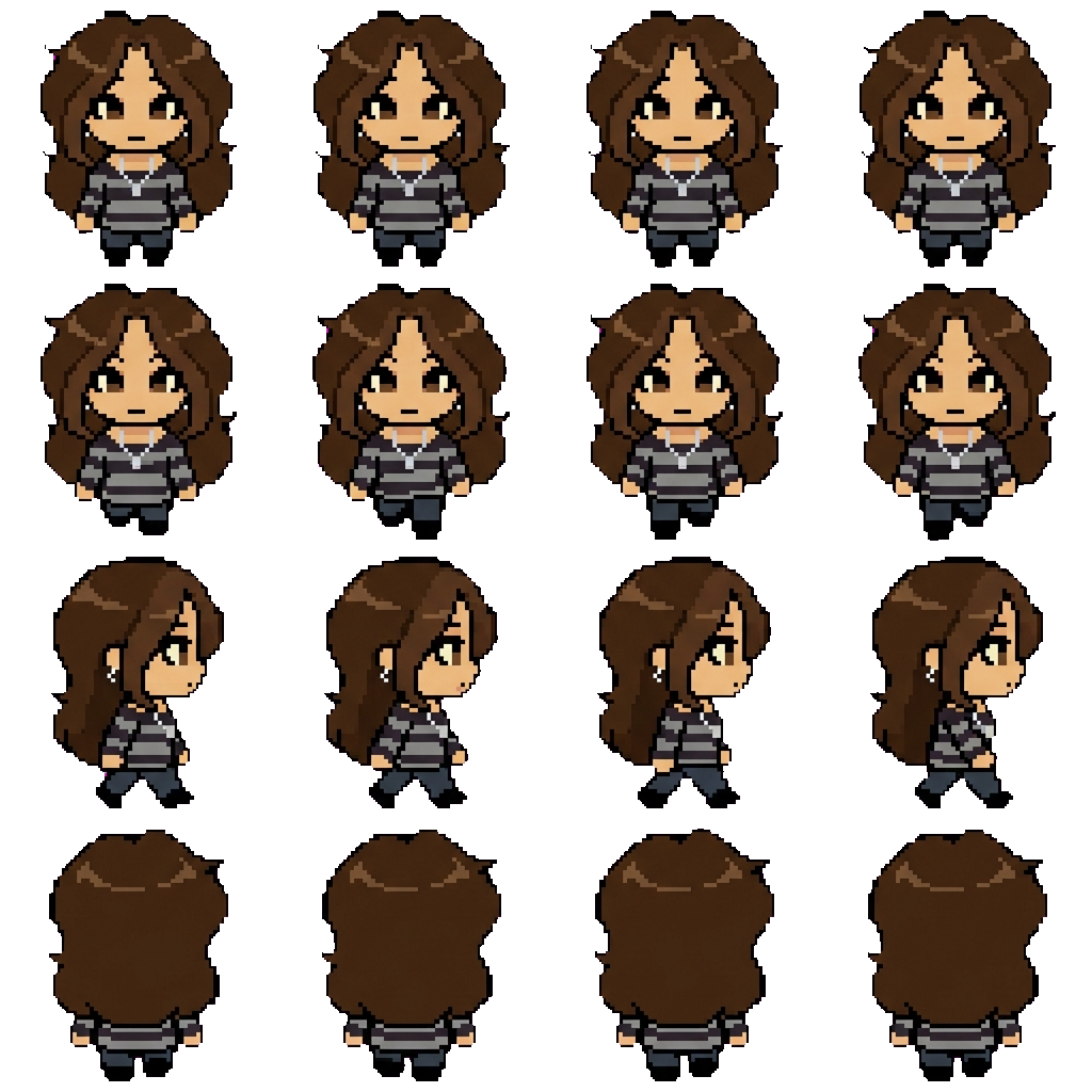 Iris Blackwood movement sprite