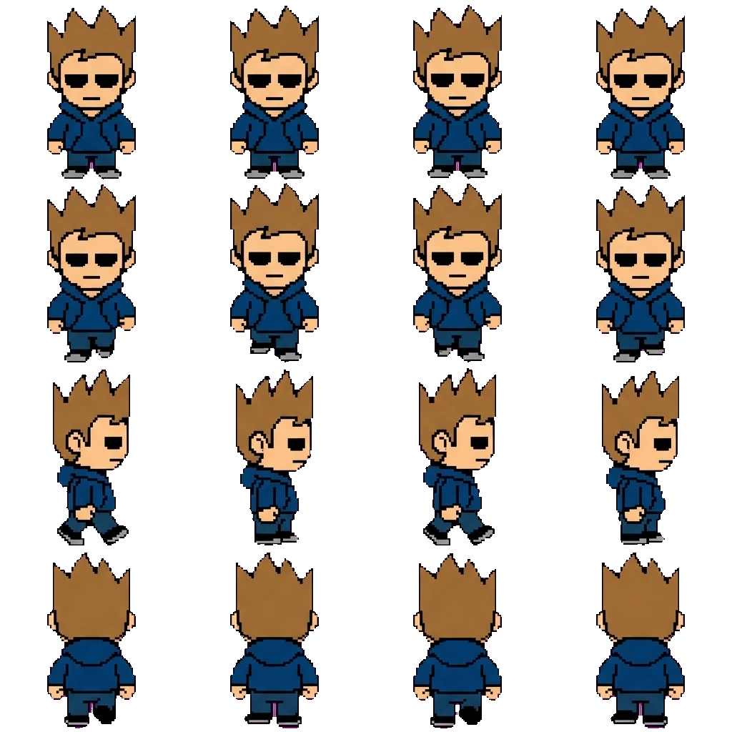 Tom movement sprite