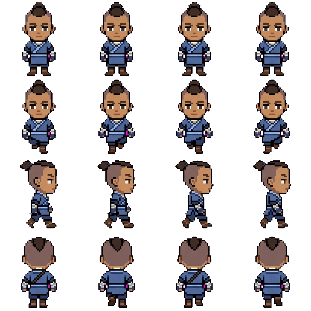 Sokka movement sprite