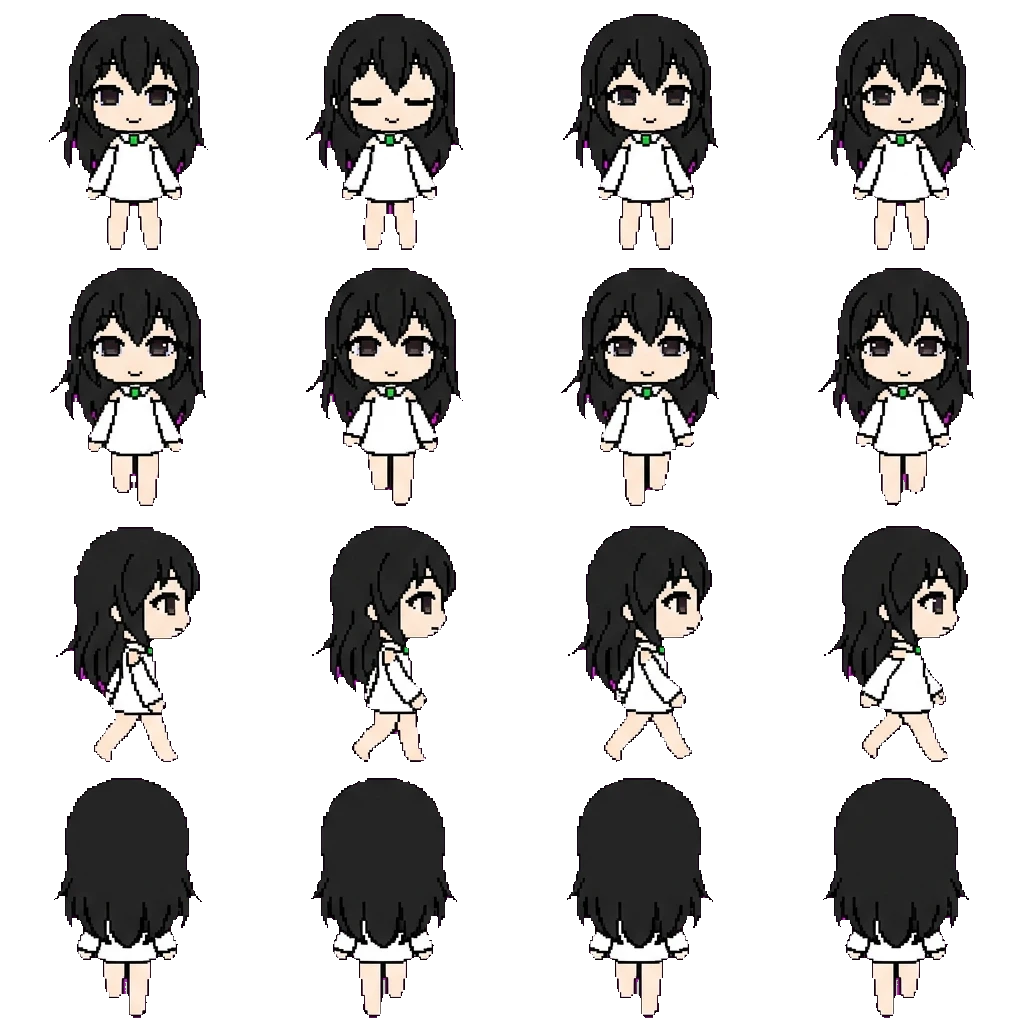 Seo-yeon movement sprite