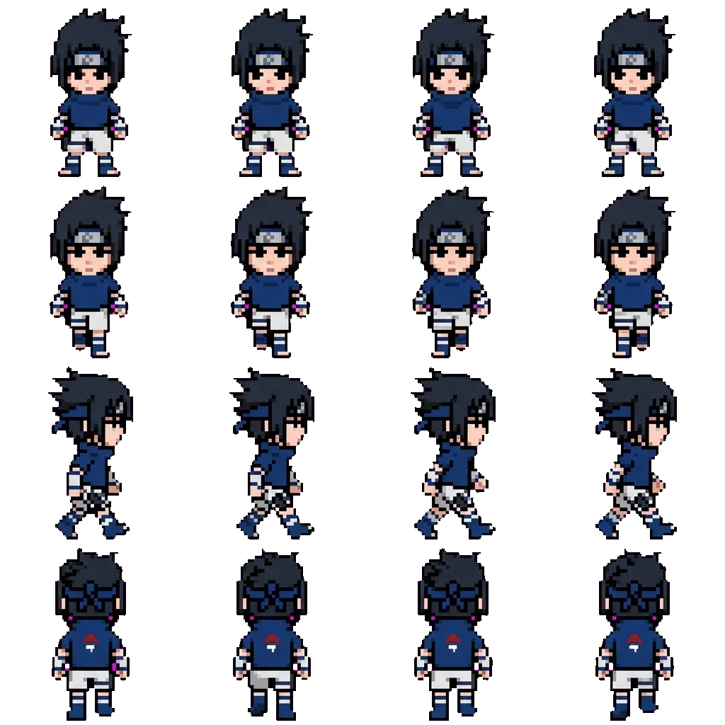 Sasuke movement sprite