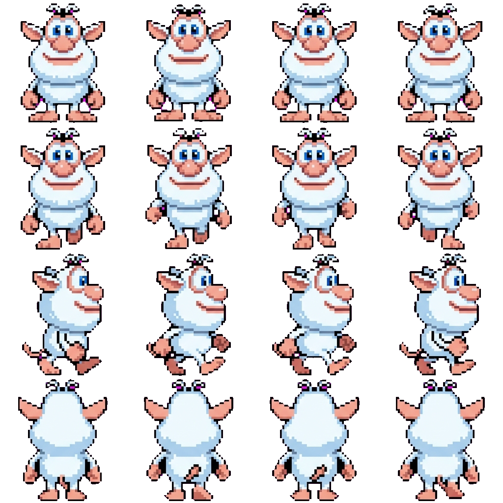 Booba movement sprite