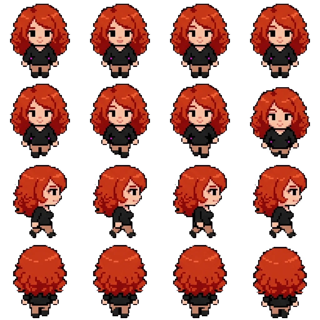 Annie movement sprite